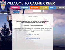Tablet Screenshot of cachecreekvillage.com